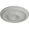 Ekena Millwork Stockport Ceiling Medallion (Fits Canopies up to 6 1/4"), Hand-Painted Frost, 28"OD x 2 3/4"P CM28STFRF - alternate 2